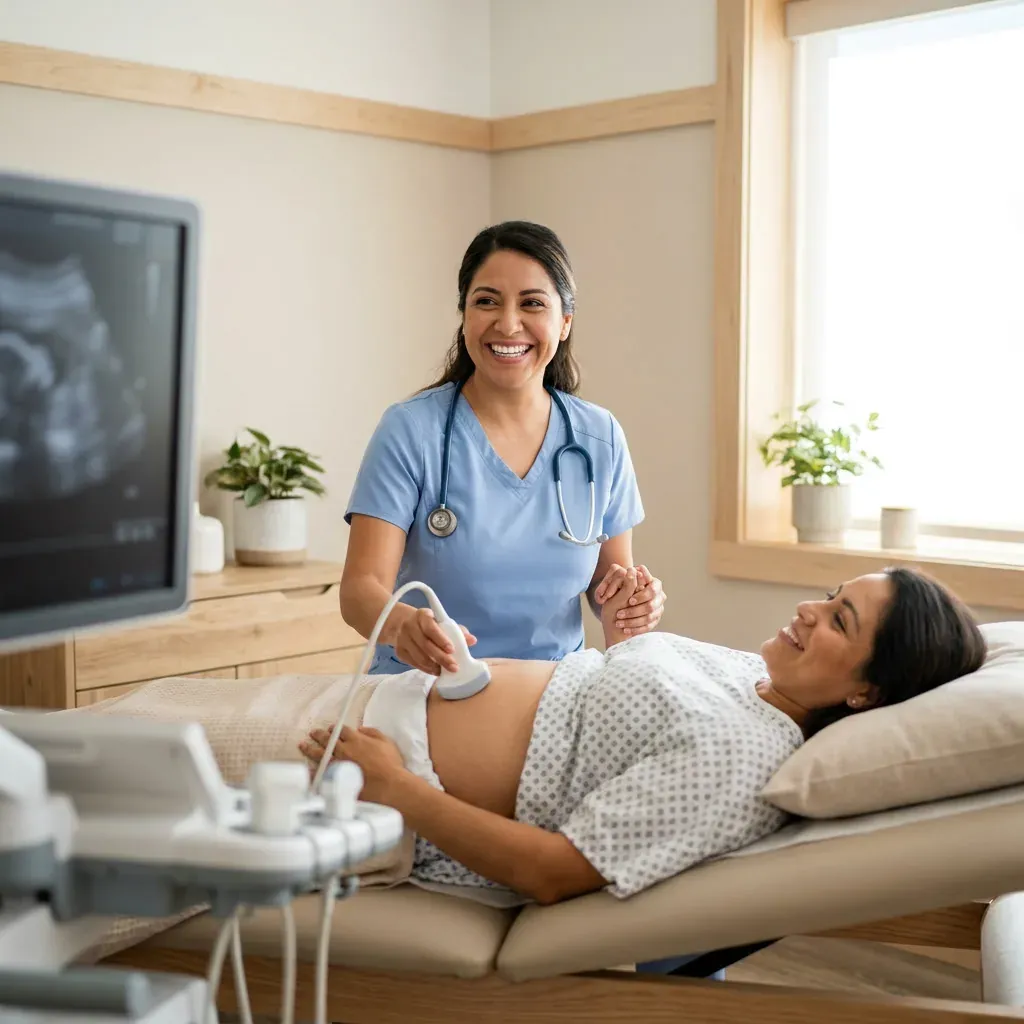 Blog de salud: Primer ultrasonido del embarazo: cuándo y qué se ve - Clínica Hispana Corazón y Vida Pasadena
